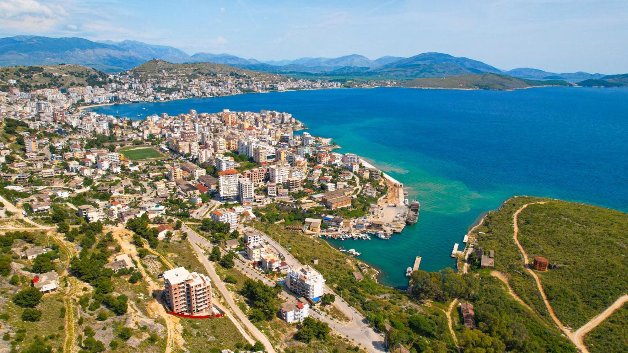 Vila Marina Apartments Sarandë Exteriör bild